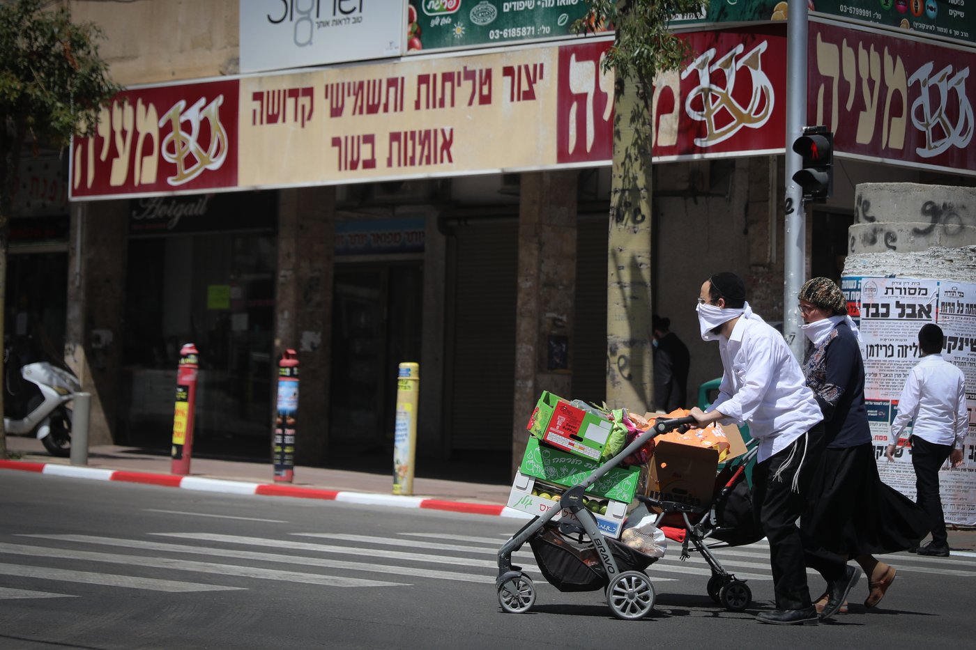 גלריה נרחבת: העיר בני ברק תחת הסגר