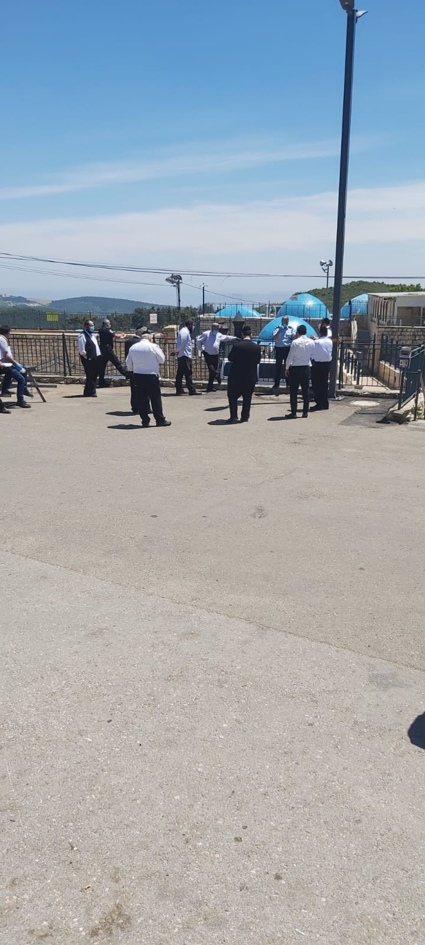 כך נערכים במירון להילולת ל"ג בעומר • תיעוד