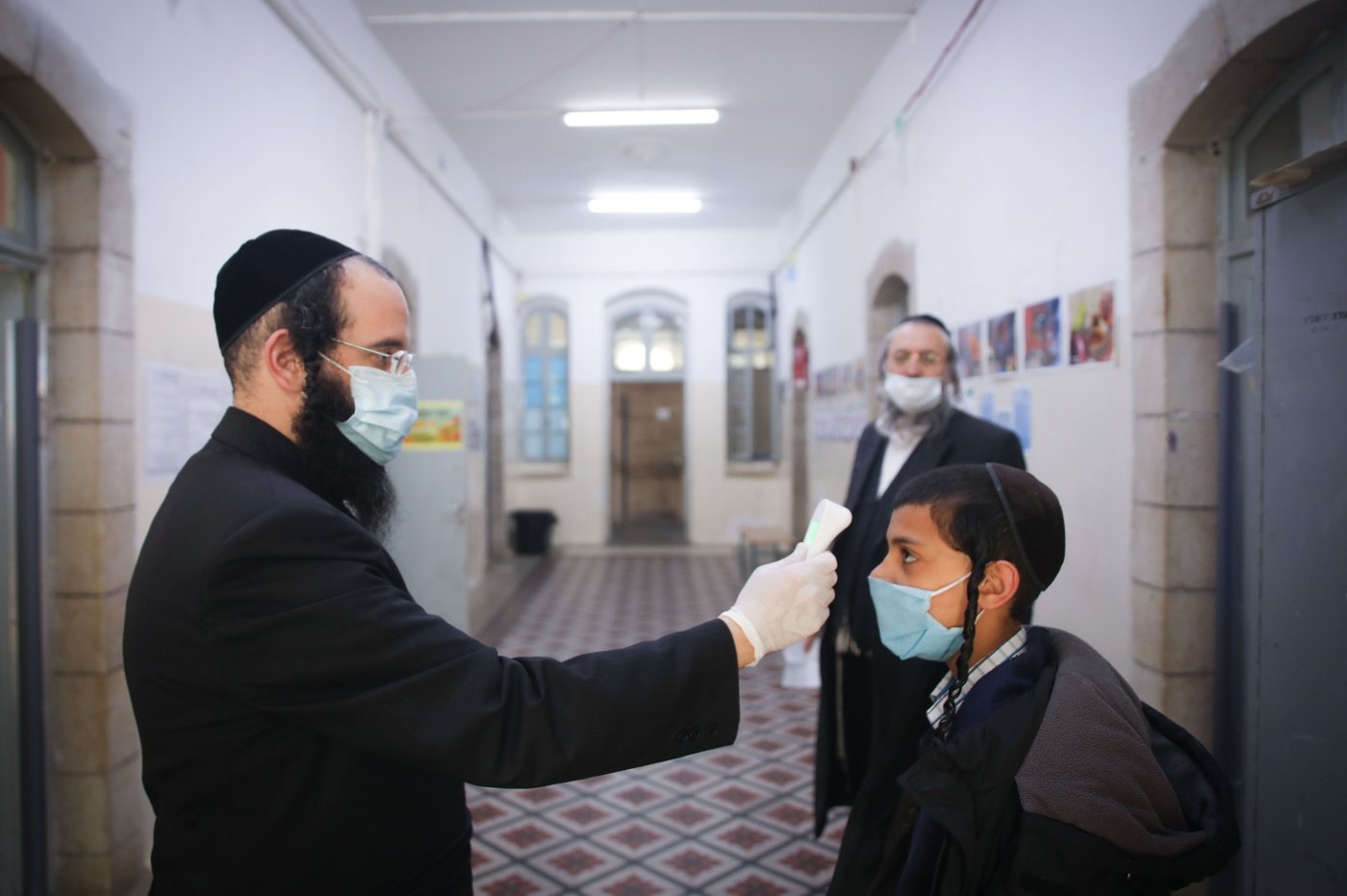 כך נראה חיידר בימי קורונה • גלריה מיוחדת