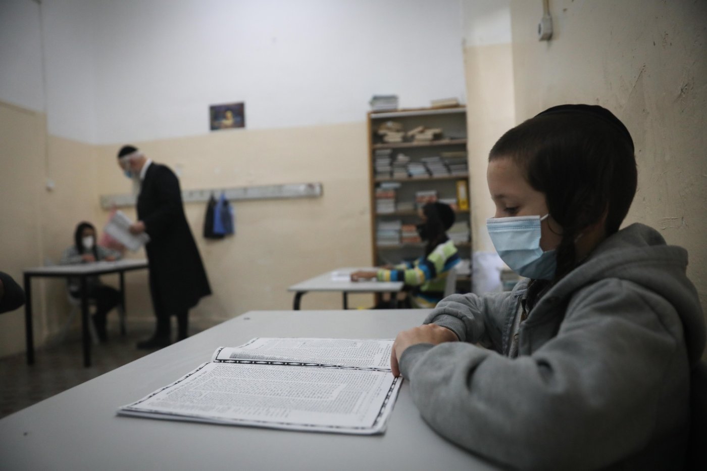 כך נראה חיידר בימי קורונה • גלריה מיוחדת