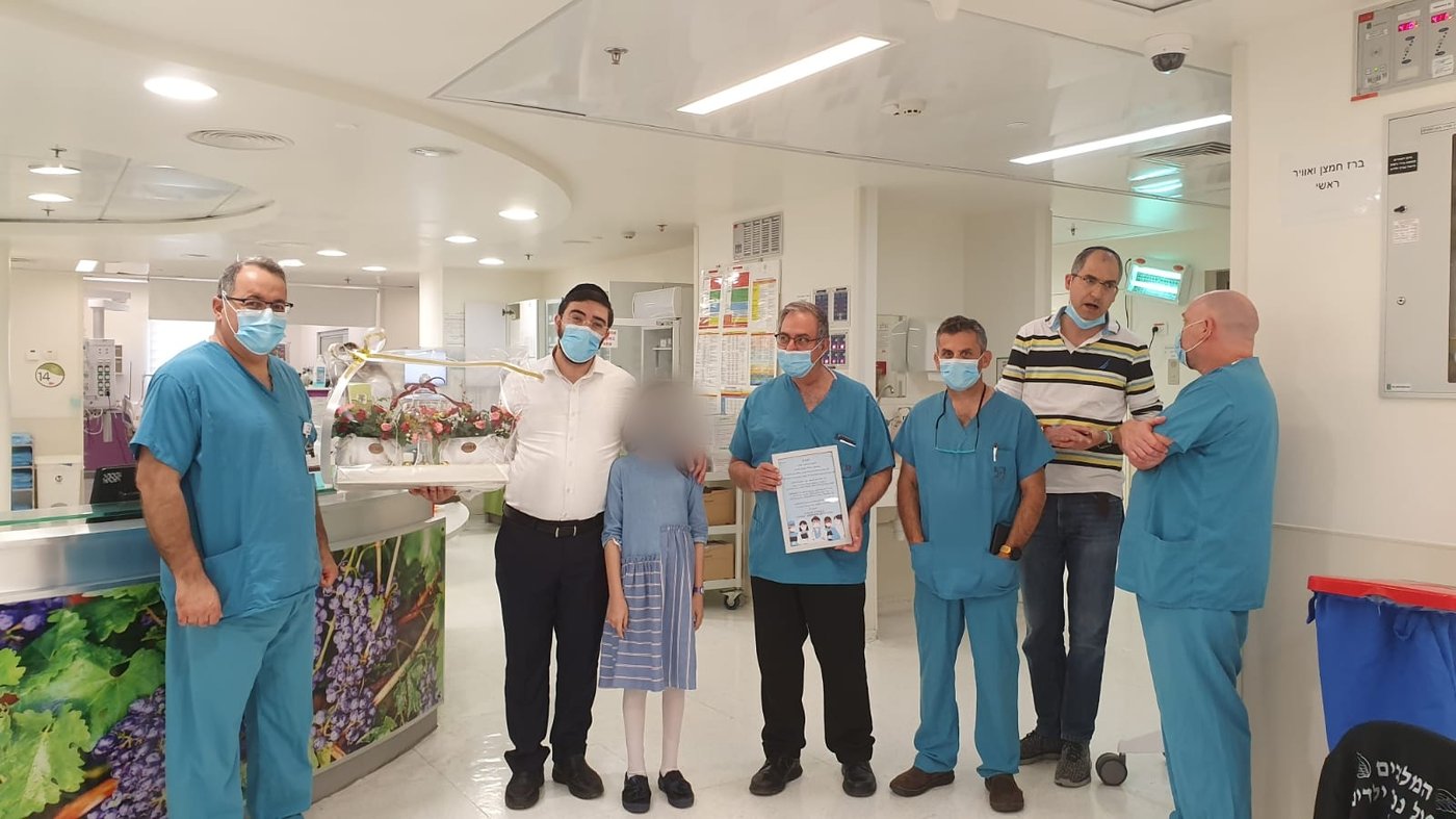 בלעדי; הילדה הדס ביטון מדברת: 'תודה! השם שמע אתכם'