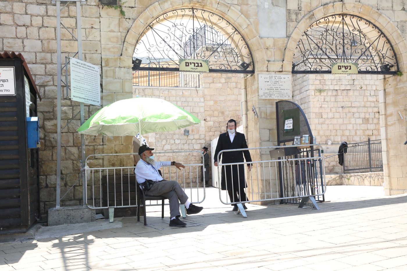 כך נראה ציון הרשב"י שעות לפני ההילולא