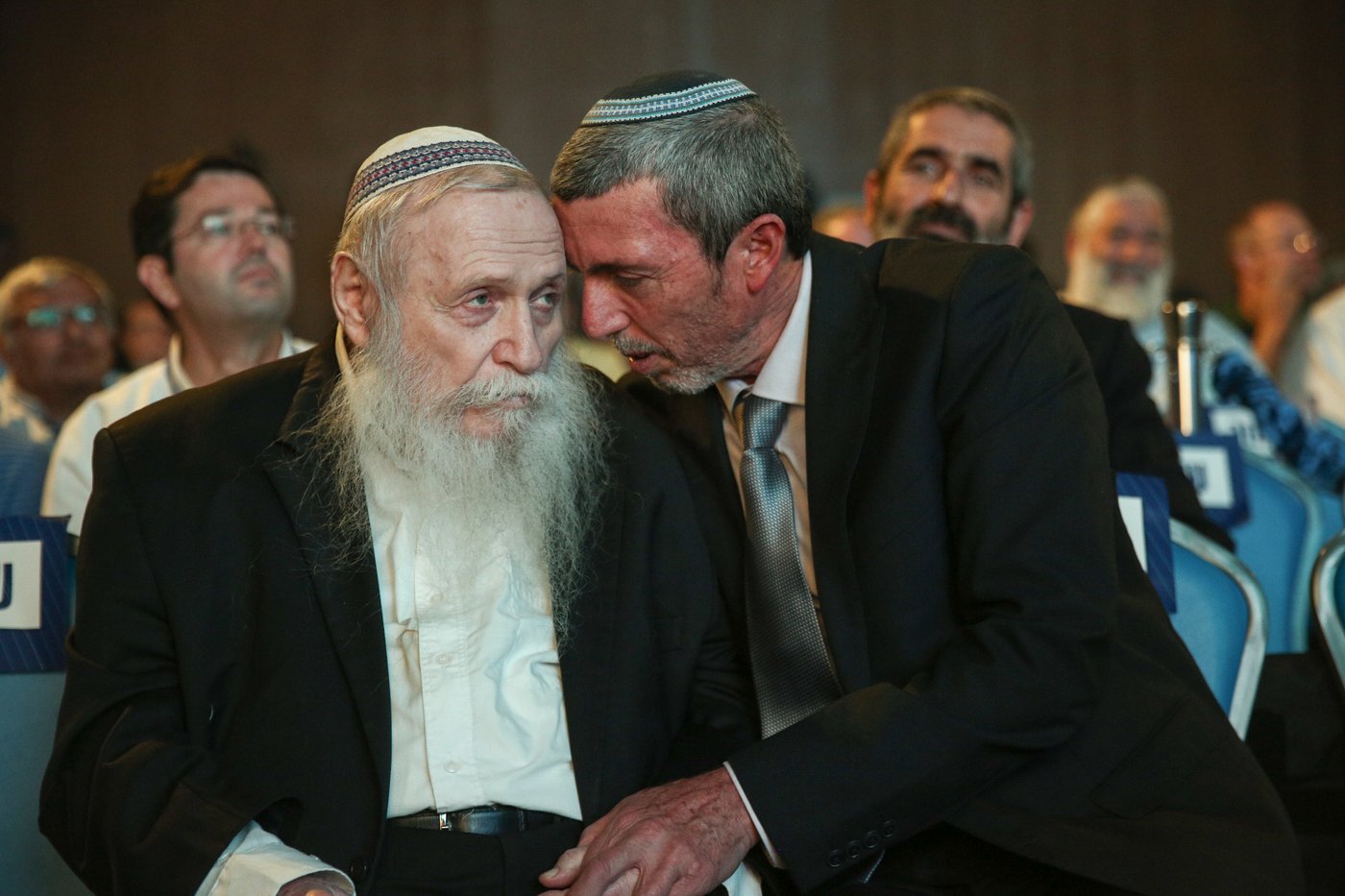 פרץ עם הרב דרוקמן. ארכיון