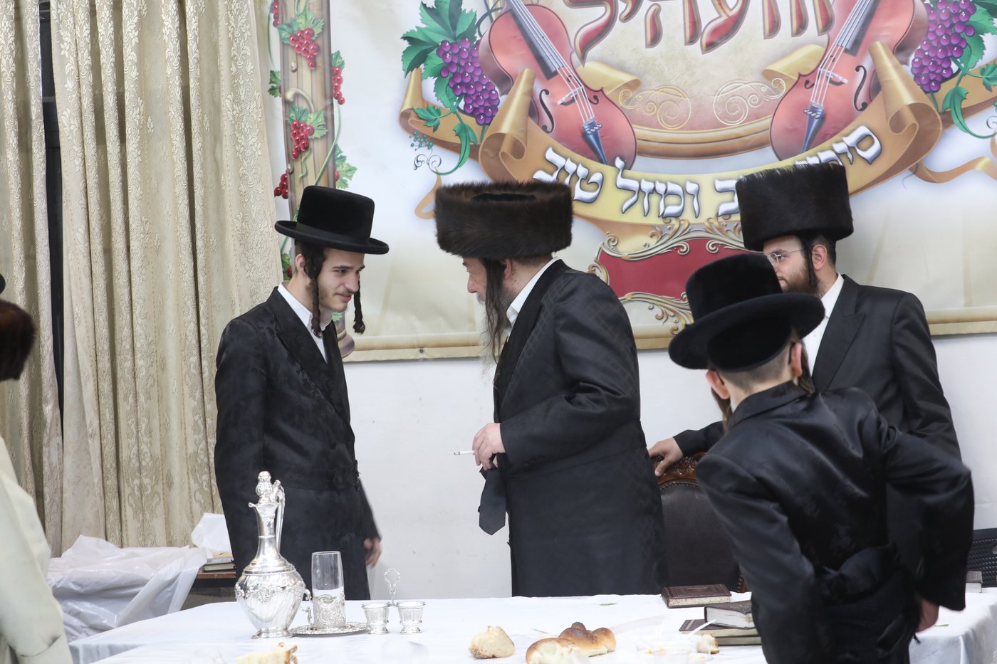 בזוועהיל חגגו שבת שבע ברכות לנכדת האדמו"ר