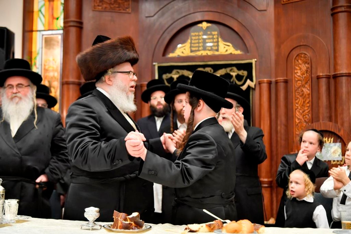 בבוהוש חגגו בר מצווה לנכד האדמו"ר