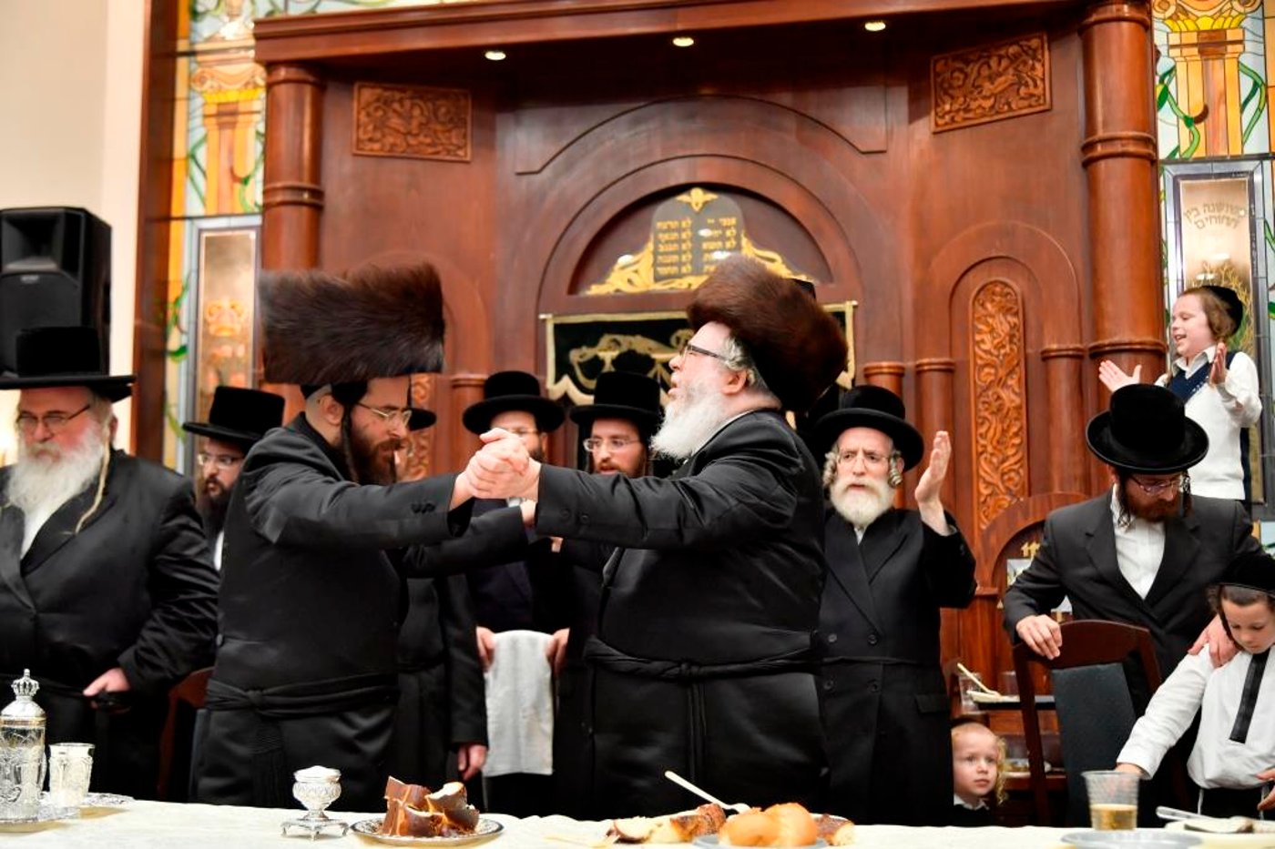 בבוהוש חגגו בר מצווה לנכד האדמו"ר