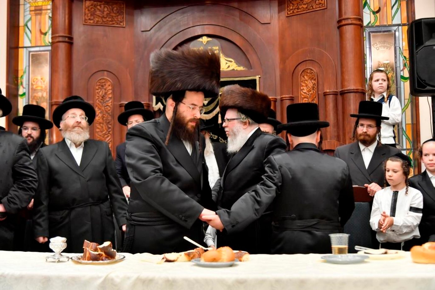 בבוהוש חגגו בר מצווה לנכד האדמו"ר