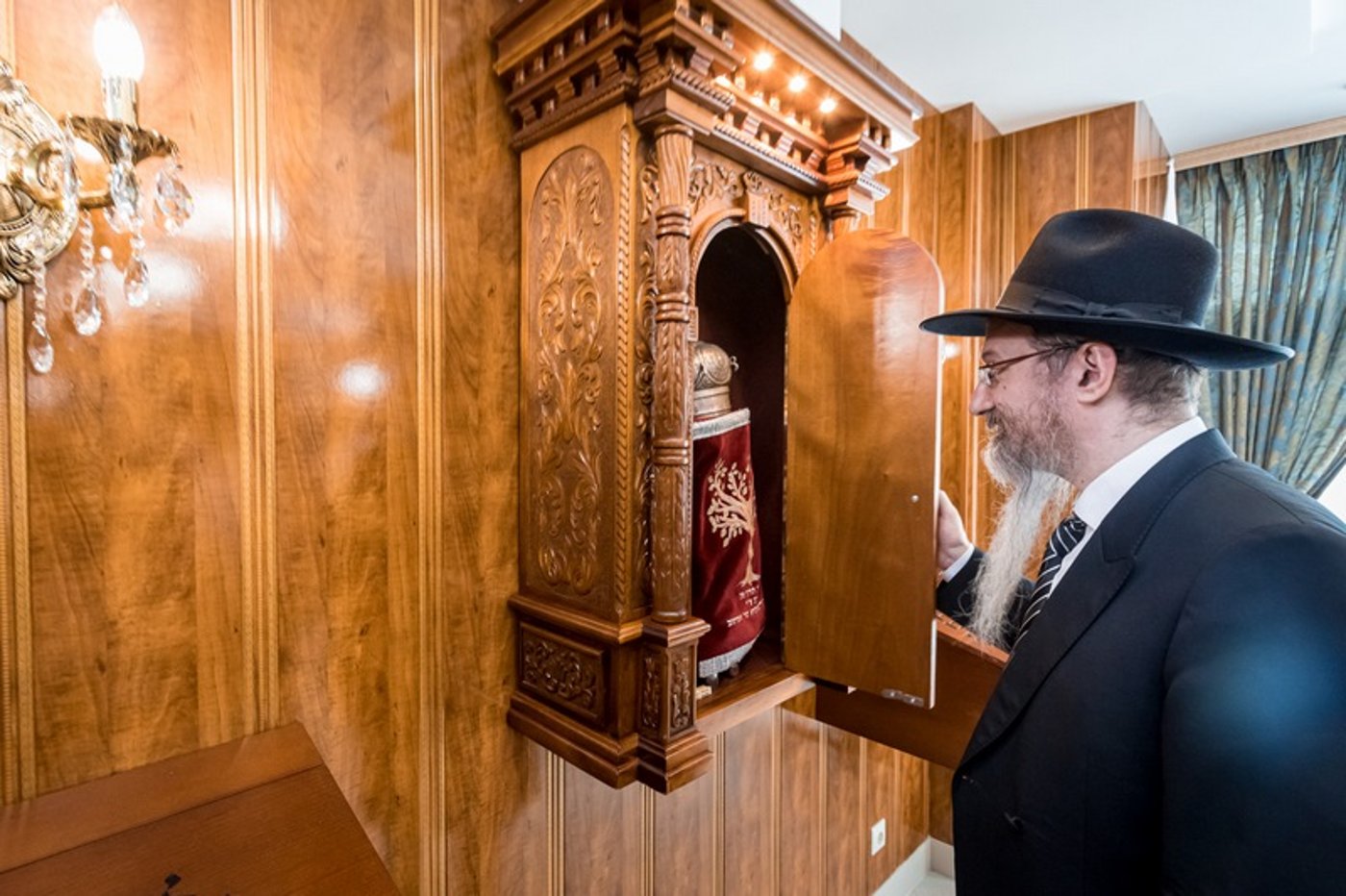בית כנסת חדש נחנך במרכז החסד במוסקבה
