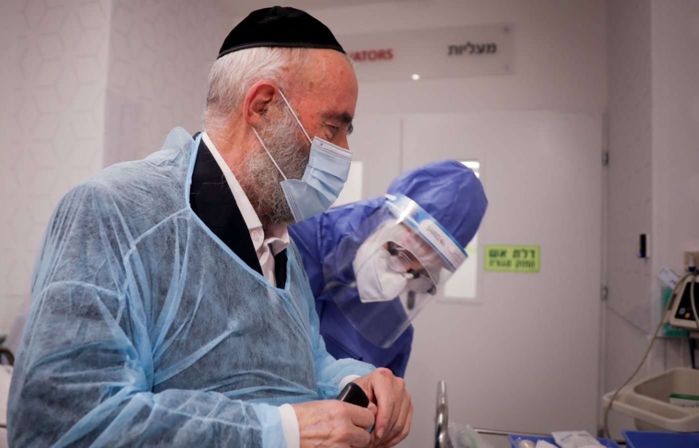 מחלקת קורונה במעייני הישועה. אילוסטרציה