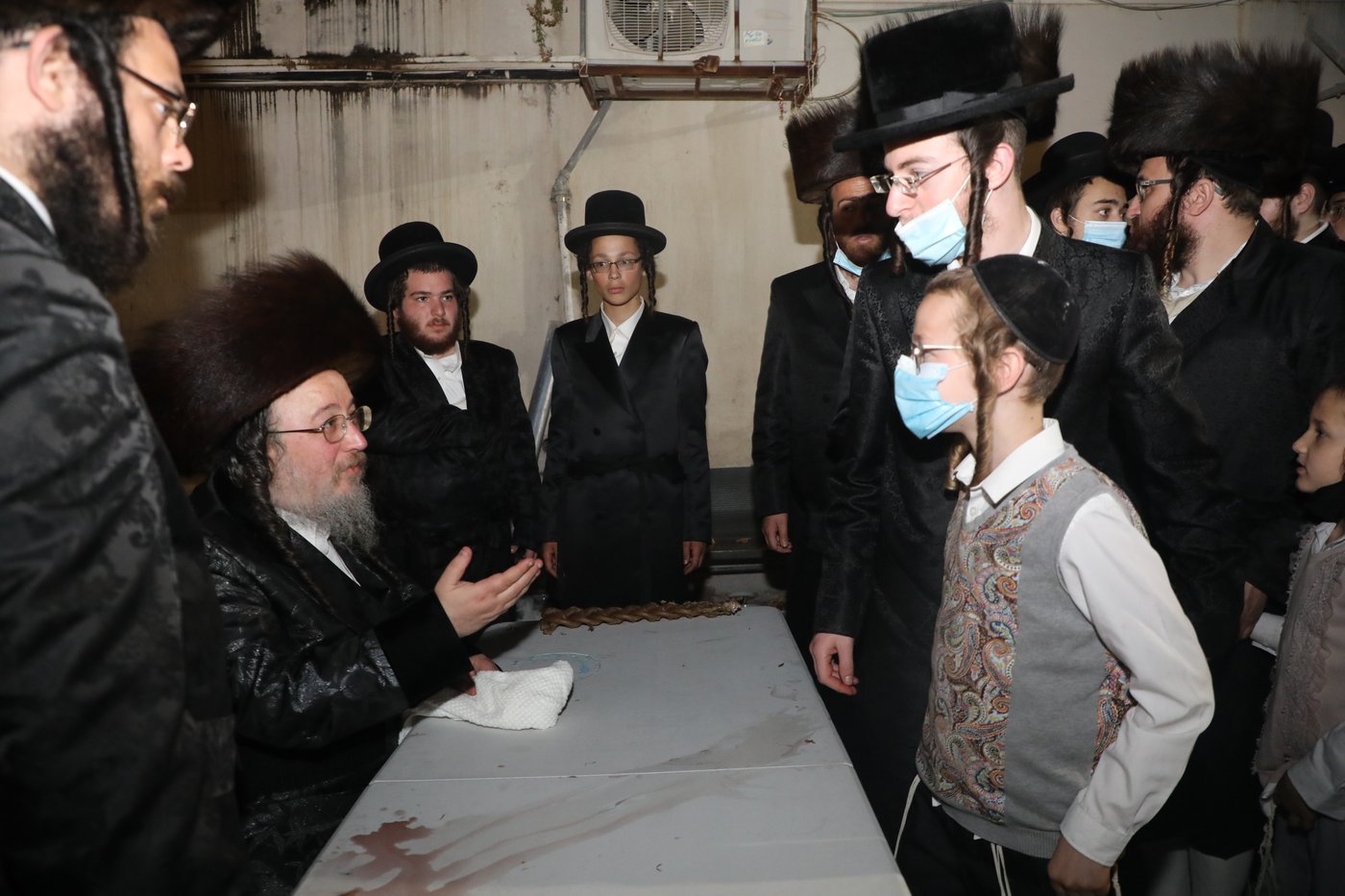 האדמו"ר מביאלה ב"ב שבת בעיר העתיקה