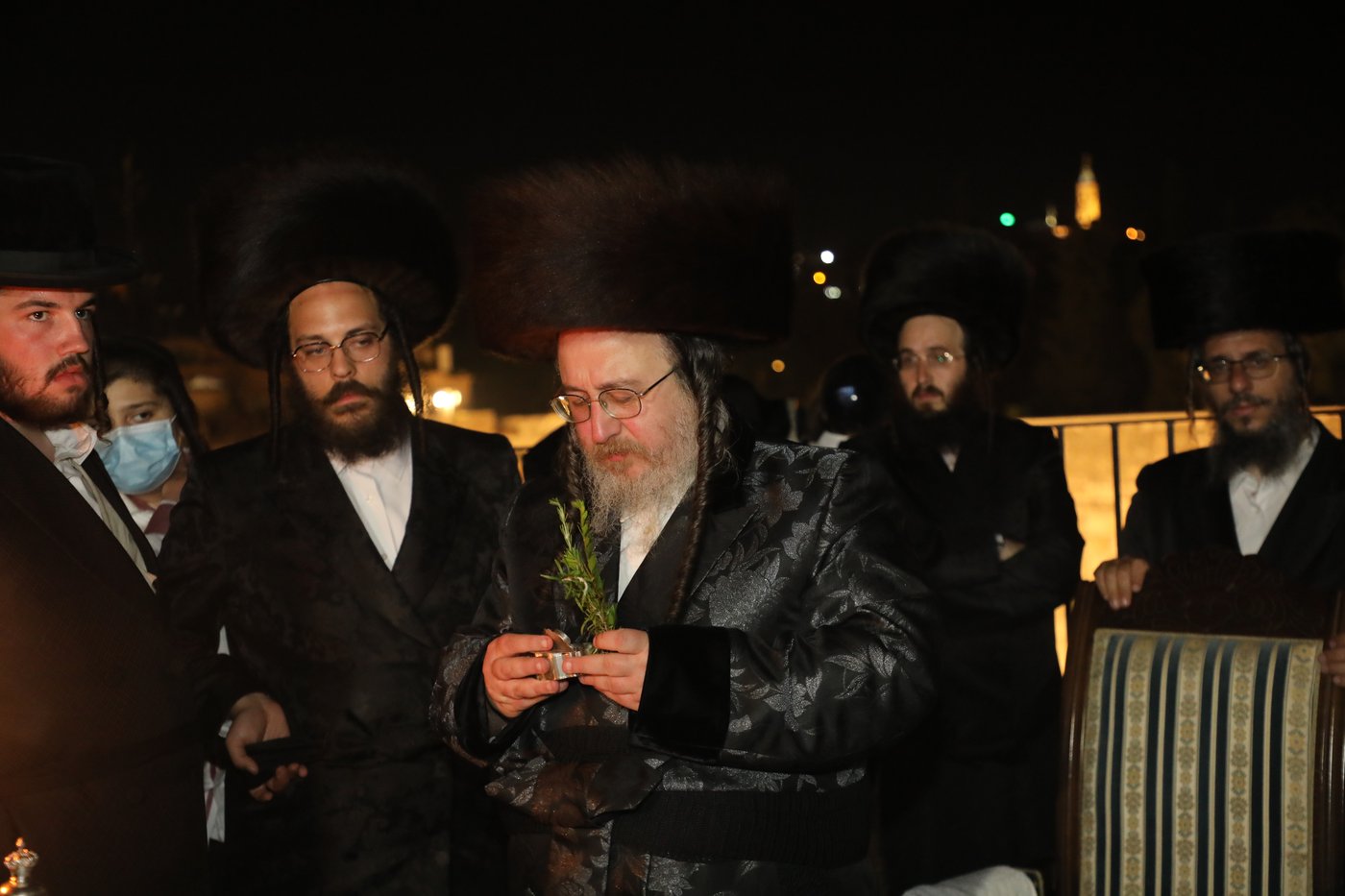 האדמו"ר מביאלה ב"ב שבת בעיר העתיקה