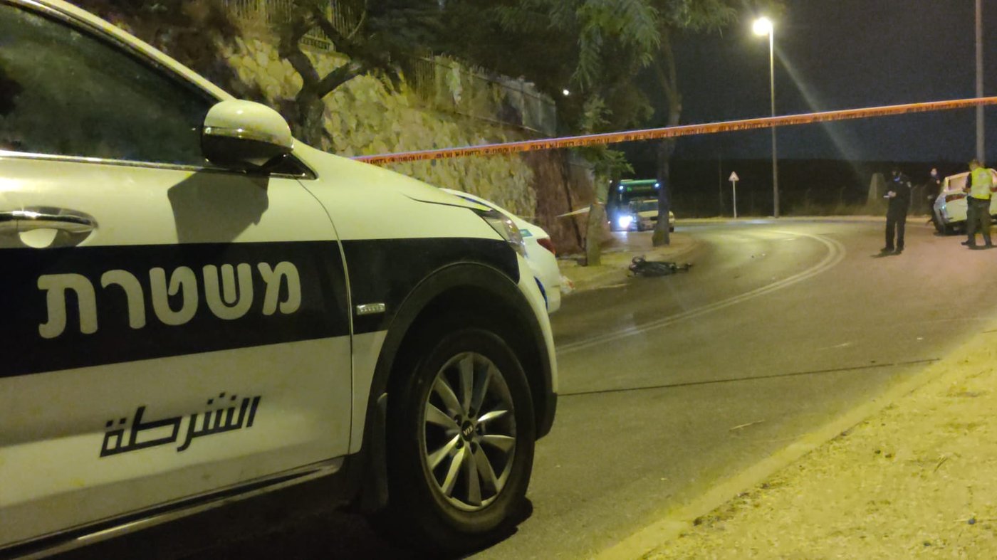 כך נראתה זירת התאונה הקטלנית בירושלים