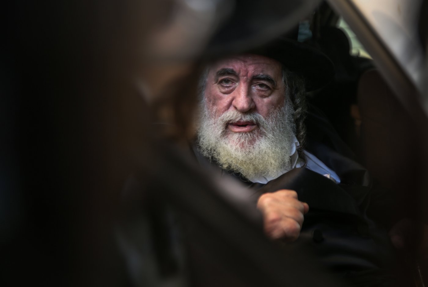 האדמו"ר מויז'ניץ עלה למירון ונשא תפילה אצל רשב"י