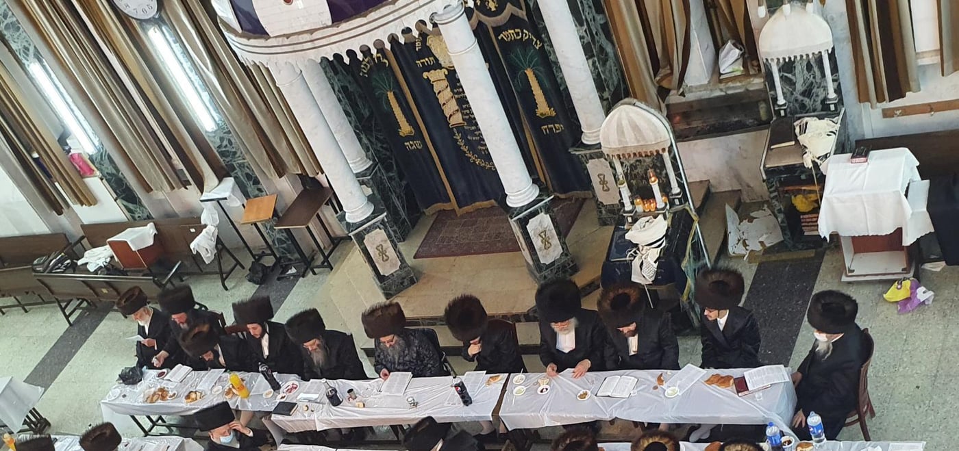 אחרי שנים: הרב מייזליש התפלל ב'סאטמר'