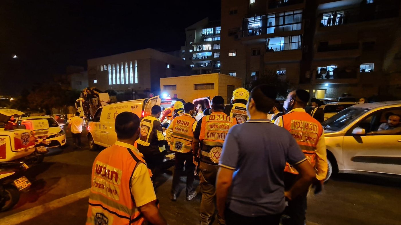 ילד כבן שלוש נפצע בינוני בתאונה באלעד