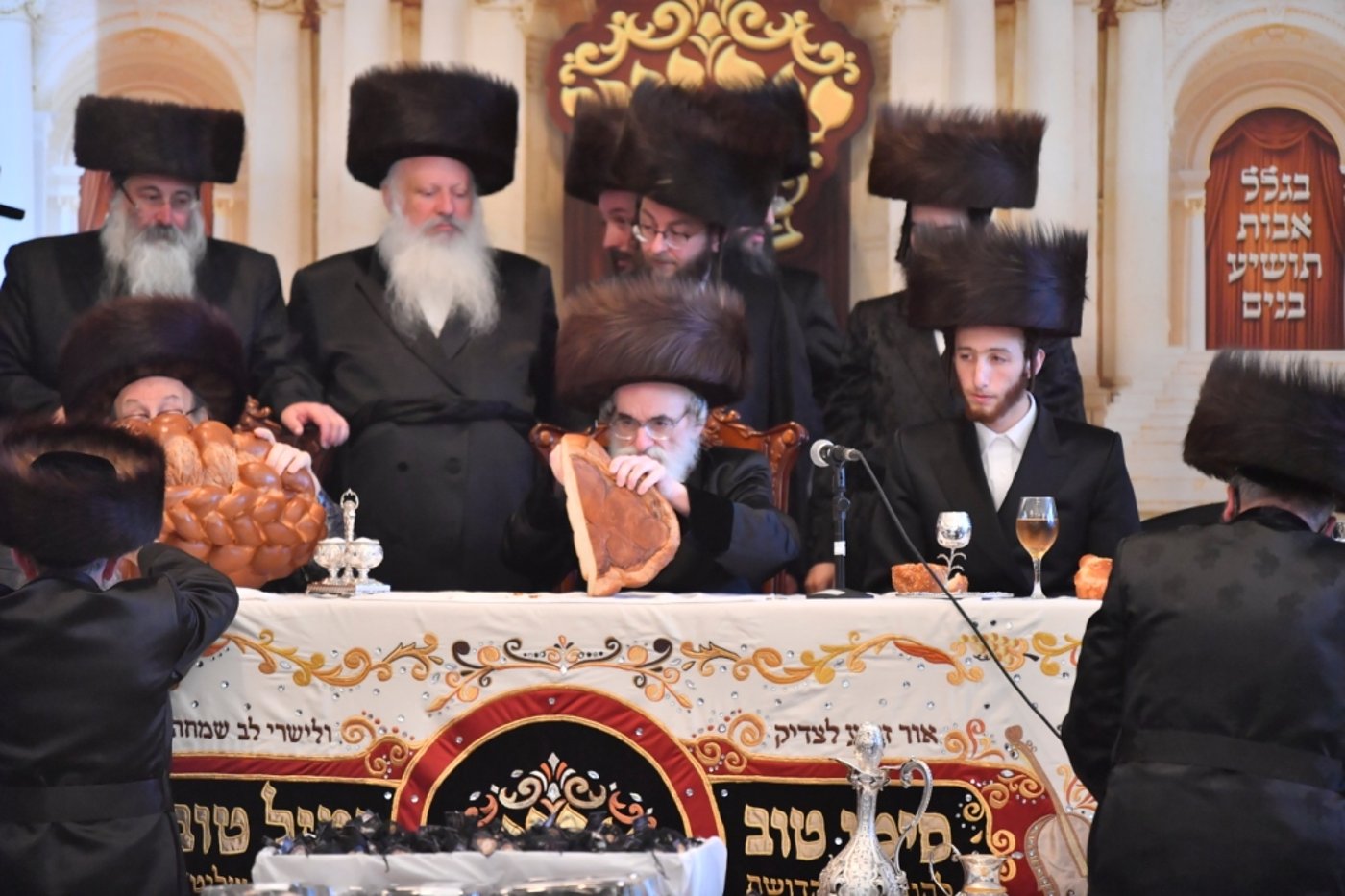 פדיון הבן לנין הראשון של האדמו"רים מויז'ניץ וספינקא