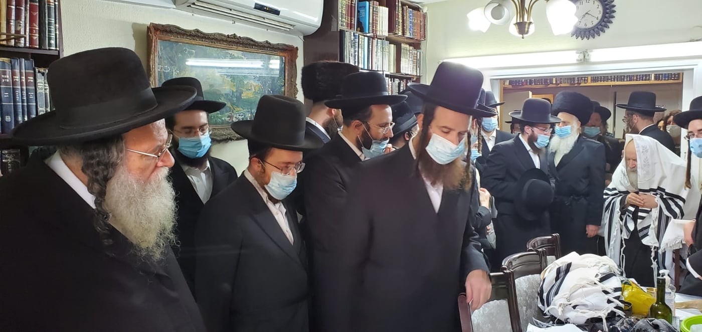 הרבי מאמשינוב, הגר"ש אלתר והסנדקאות
