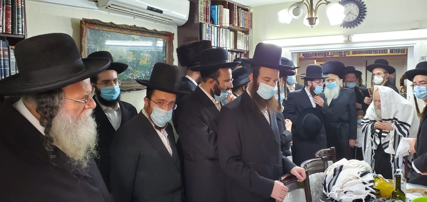 הרבי מאמשינוב, הגר"ש אלתר והסנדקאות