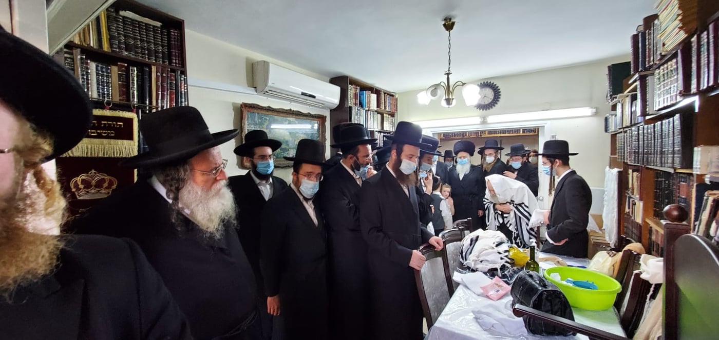 הרבי מאמשינוב, הגר"ש אלתר והסנדקאות