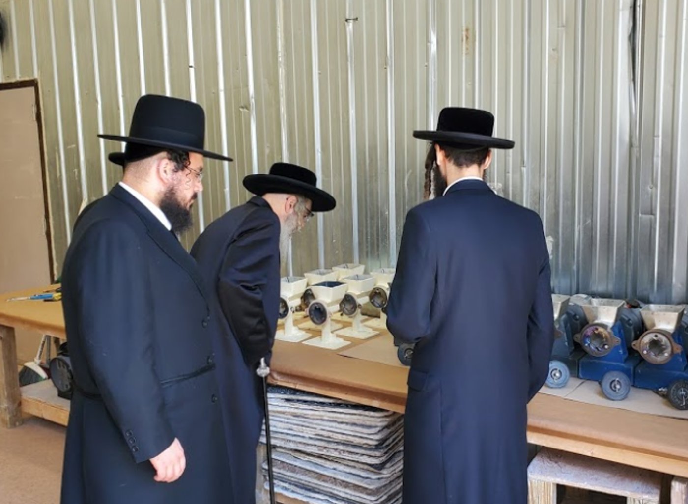 הרבי במאפיית החסיד שנפטר מנגיף קורונה