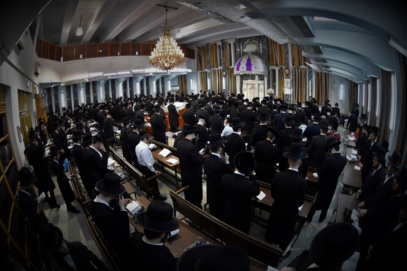 כך נראו הסליחות הראשונות בבית המדרש סאטמר בבני ברק