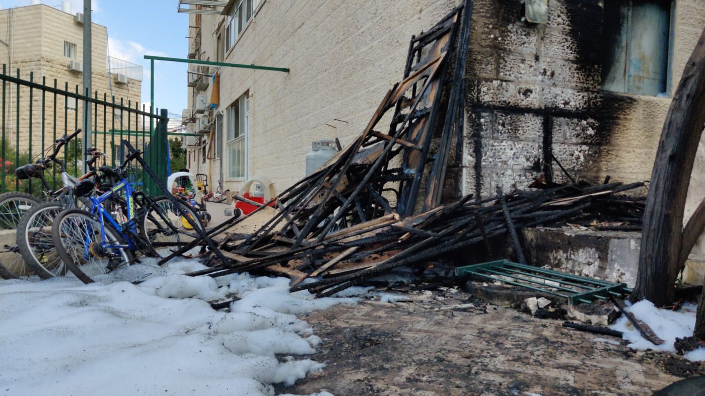 ירושלים: בן 73 נפצע קשה ממיכל נפט שהתלקח
