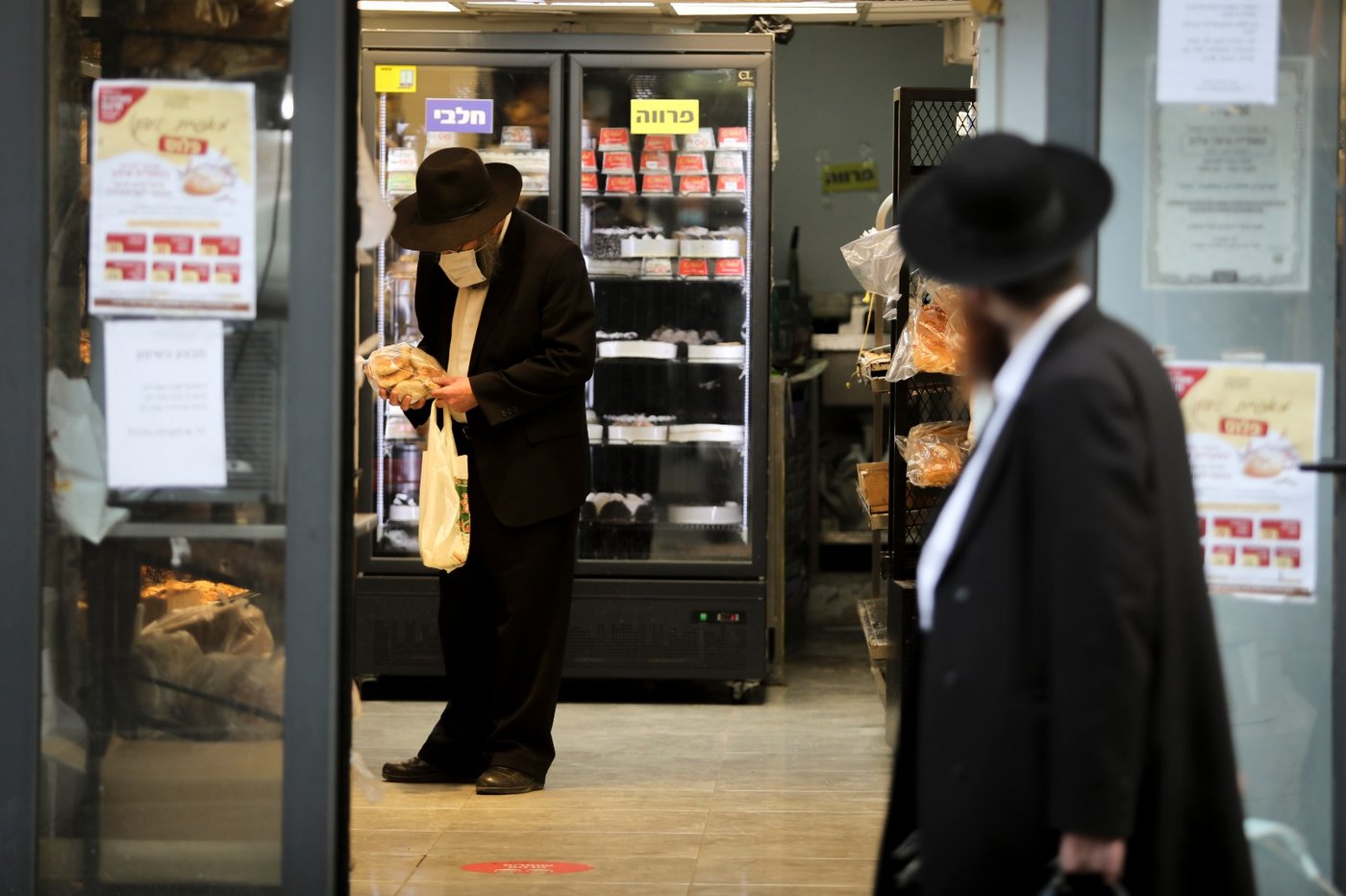 קורונה וחורף: גלריה מרחובות העיר ירושלים