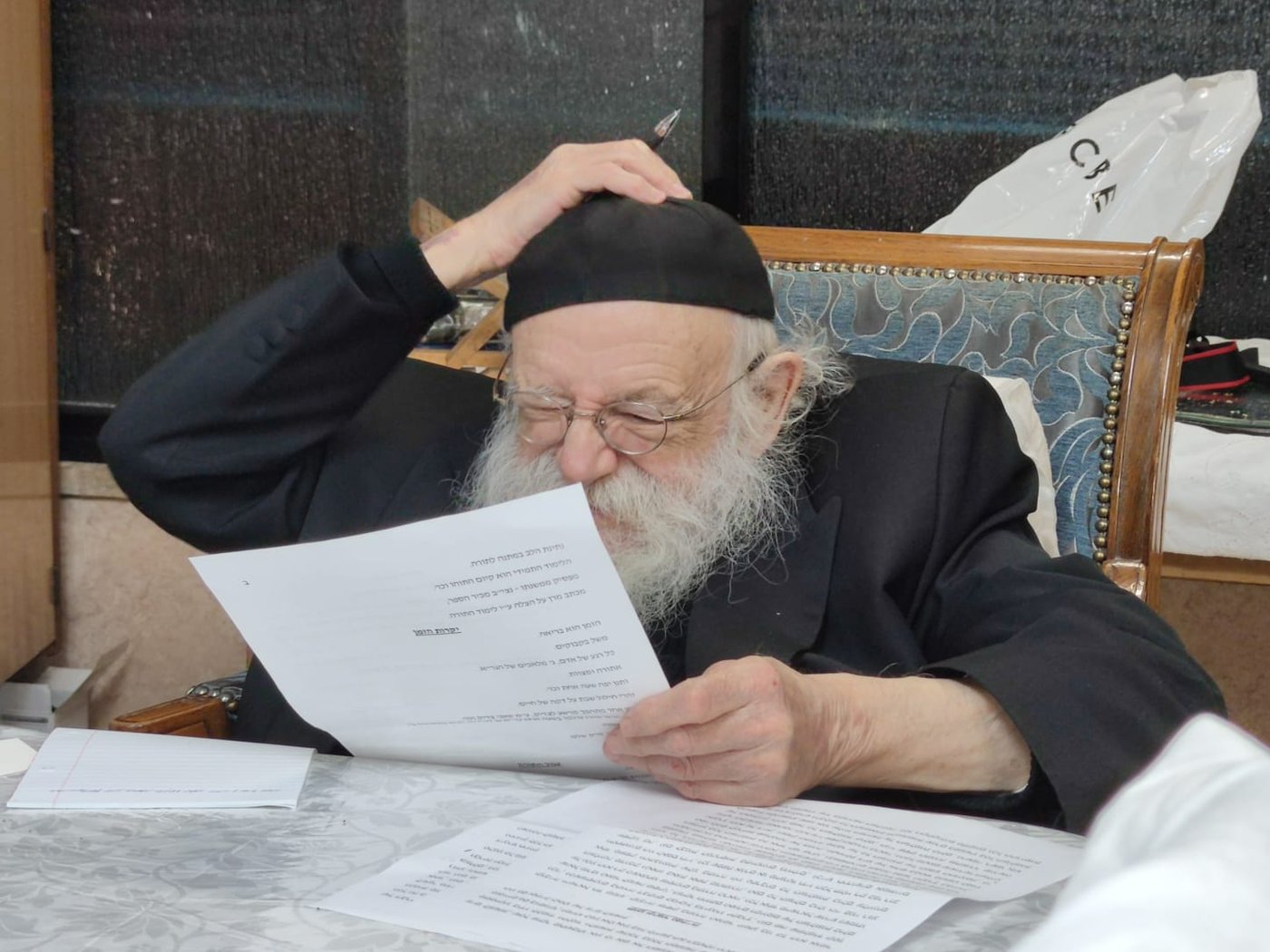 השיעור של זקן רבני 'החזונאישניקים'; תיעוד