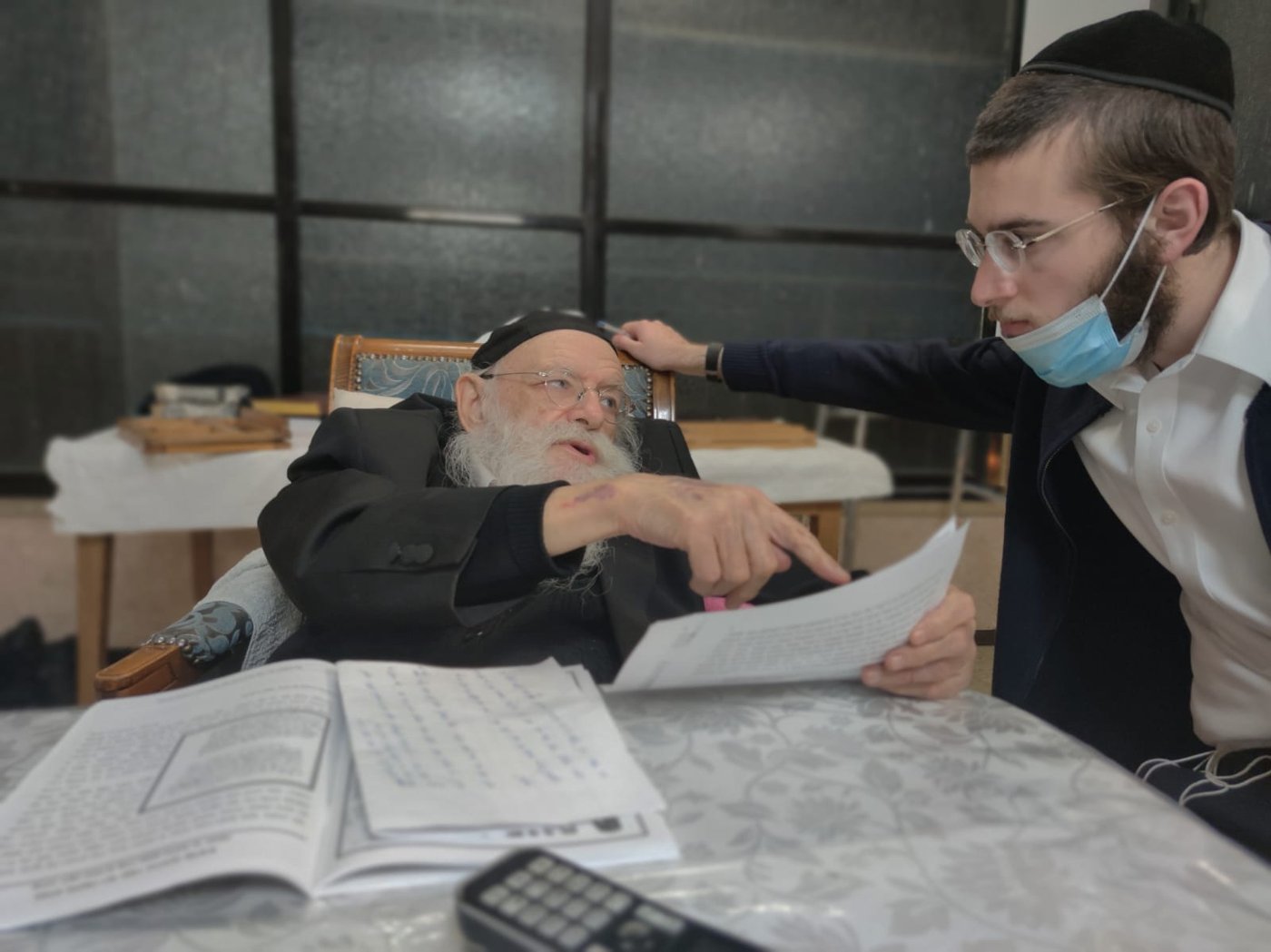 השיעור של זקן רבני 'החזונאישניקים'; תיעוד