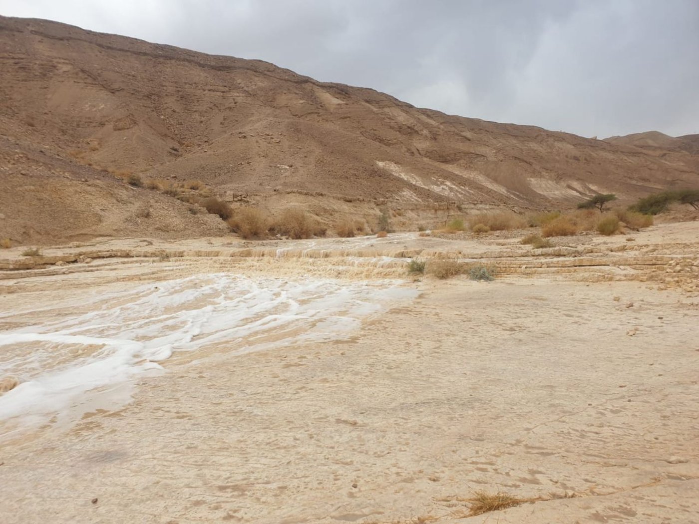 מטיילים נתקעו בשל הגשם העז וחולצו; צפו