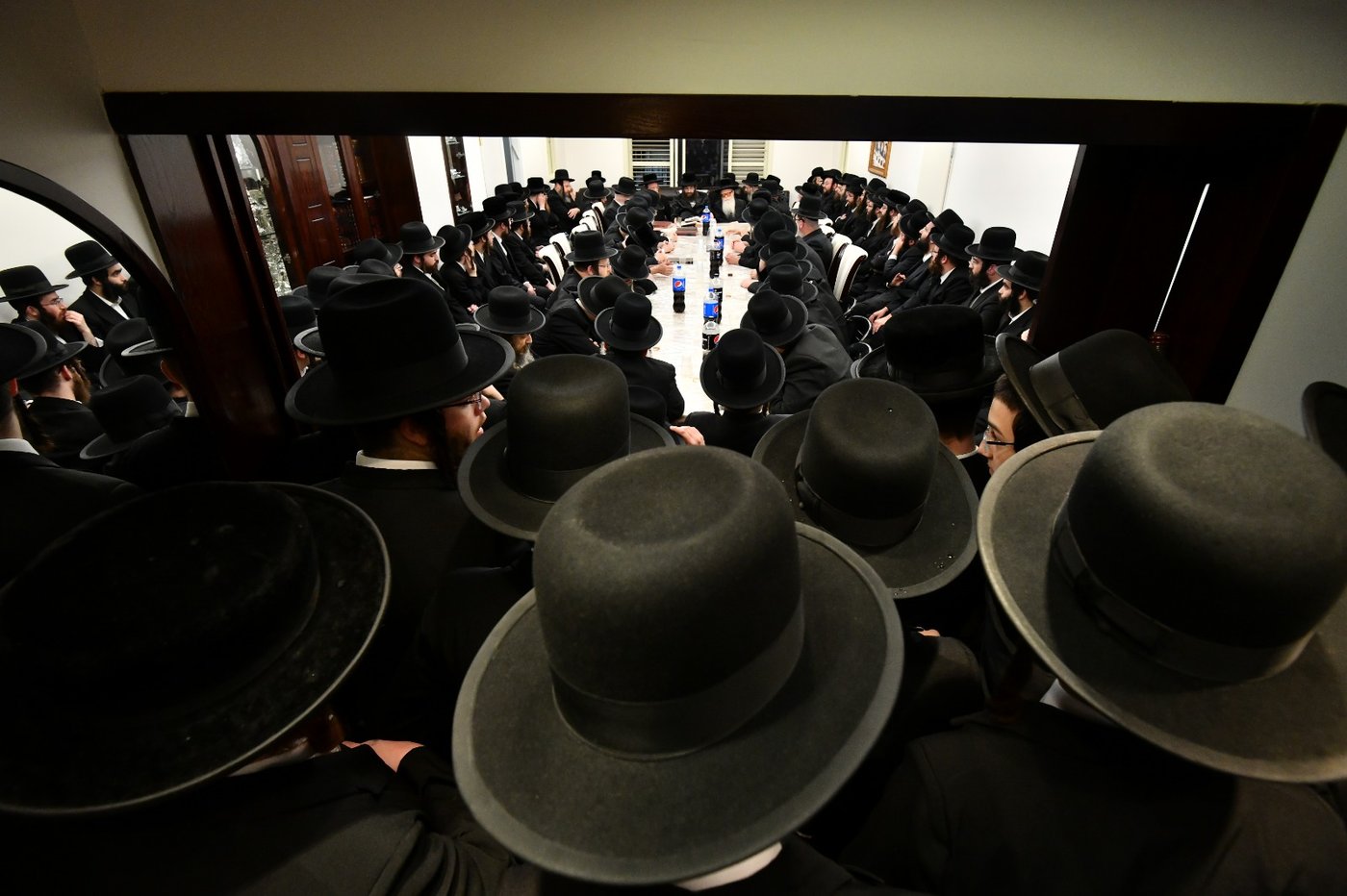 אב"ד סיגוט ובנו של האדמו"ר מסאטמר בביקור חיזוק בארץ