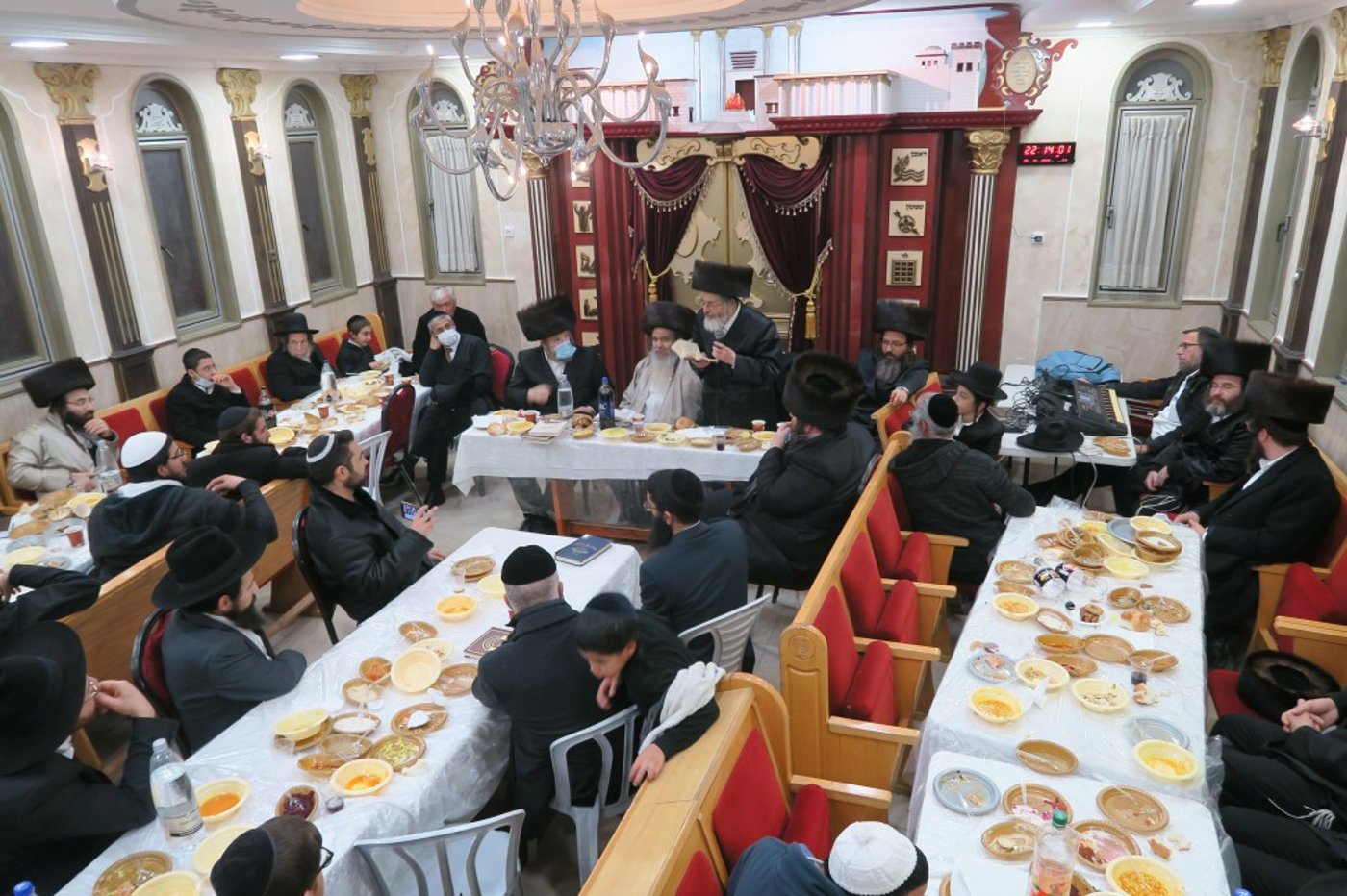 תיעוד: רבני ברסלב חנכו בית מדרש חדש בביתר עילית