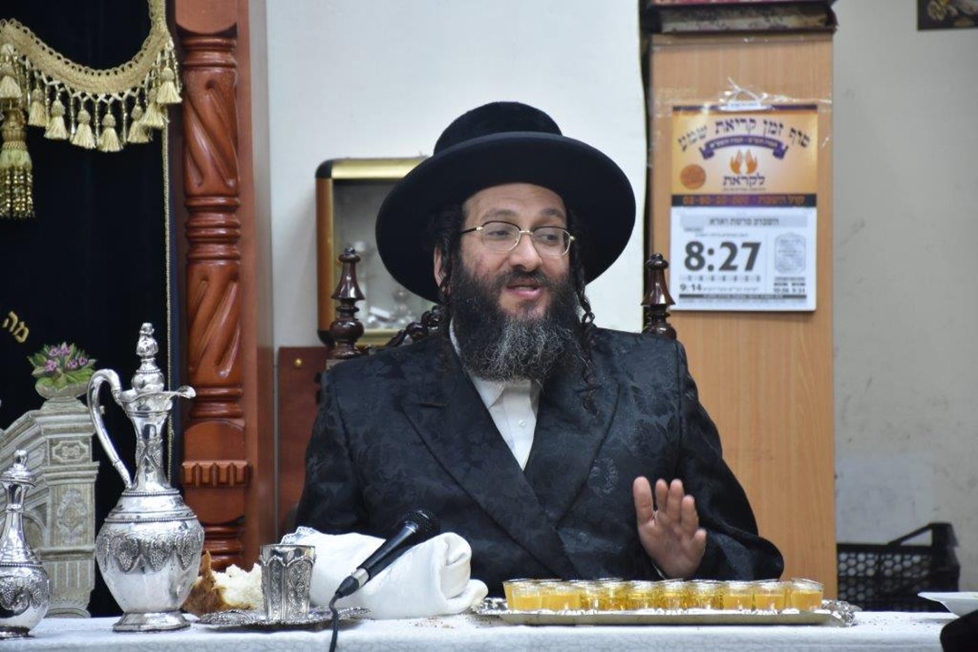בספינקא-רמת אהרן ציינו 37 שנים לפטירת אביו של האדמו"ר