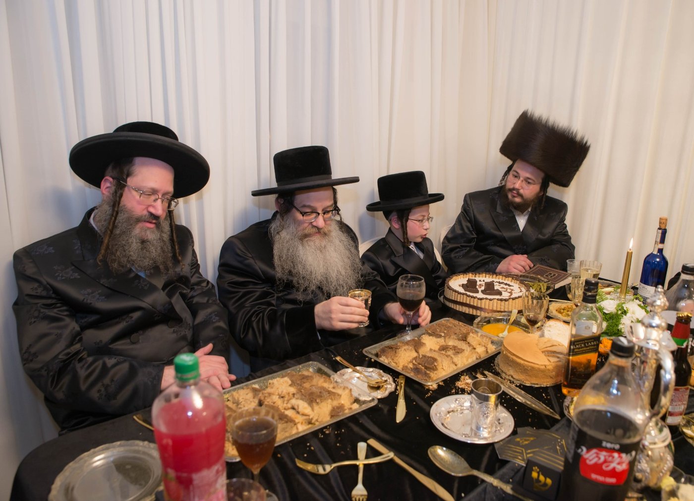 שמחת בר המצווה לנכד האדמו"ר מדעעש