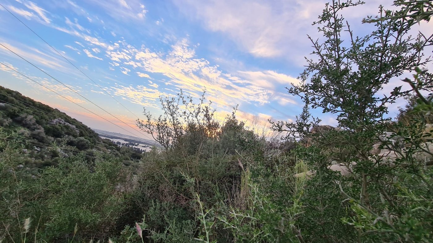 תיעוד עוצר נשימה: השקיעה בהרי הכרמל