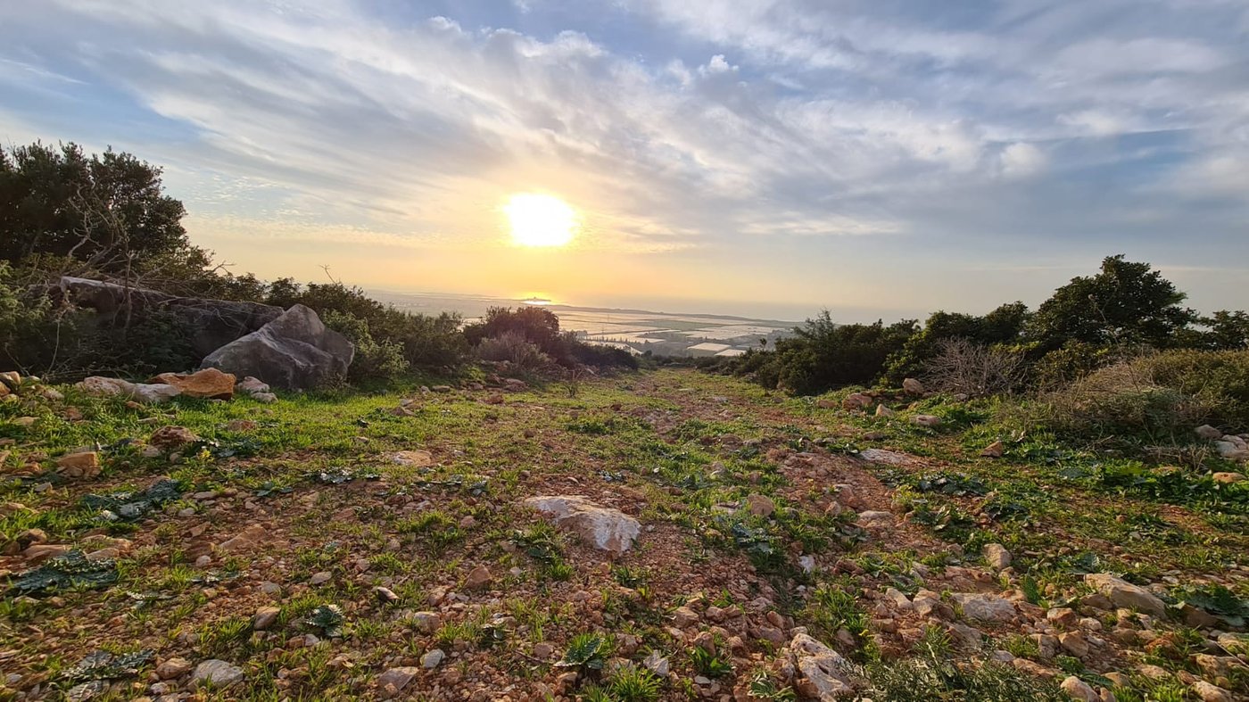 תיעוד עוצר נשימה: השקיעה בהרי הכרמל