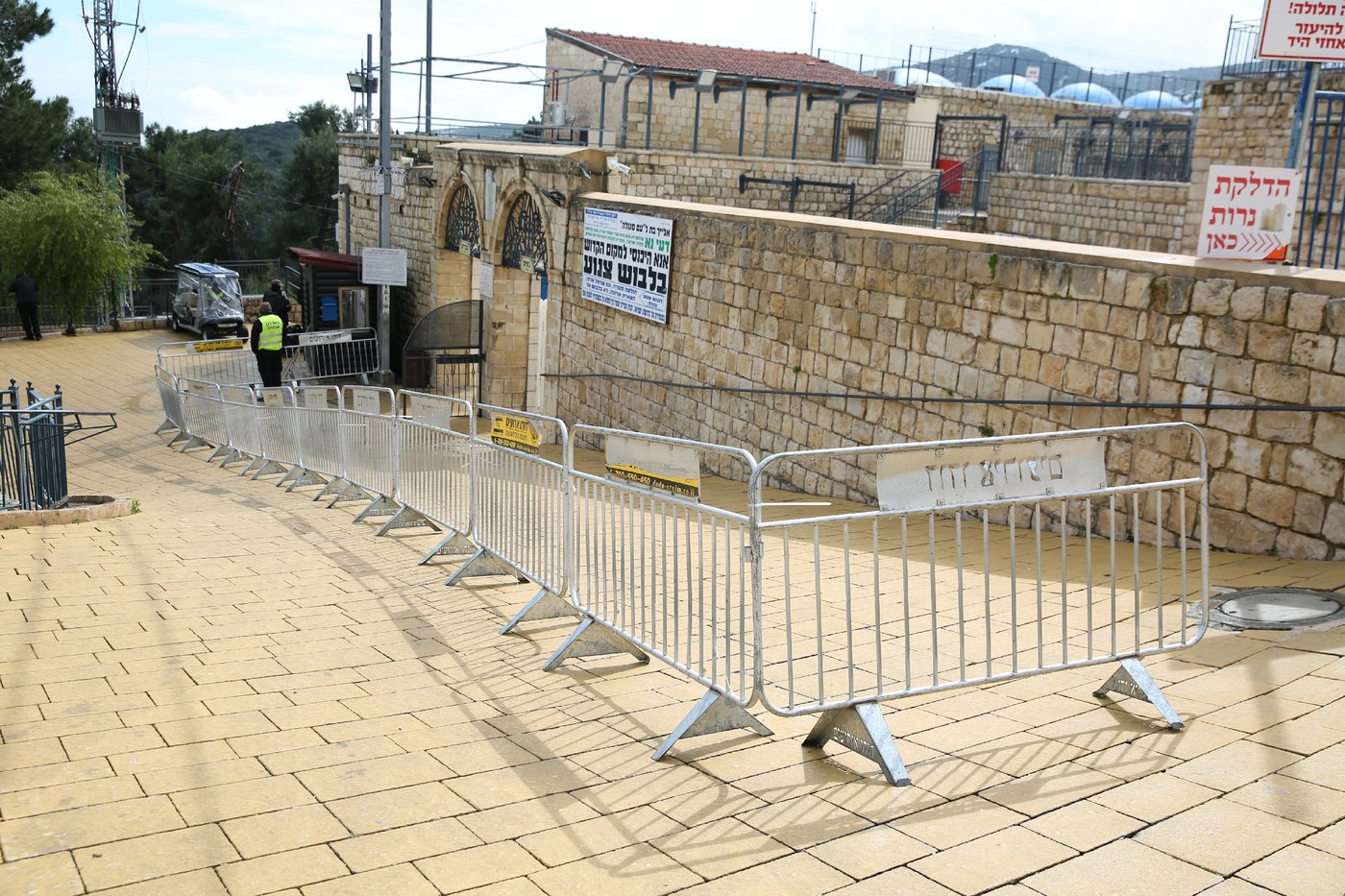 צפו: כך חסמה המשטרה את הגישה למירון