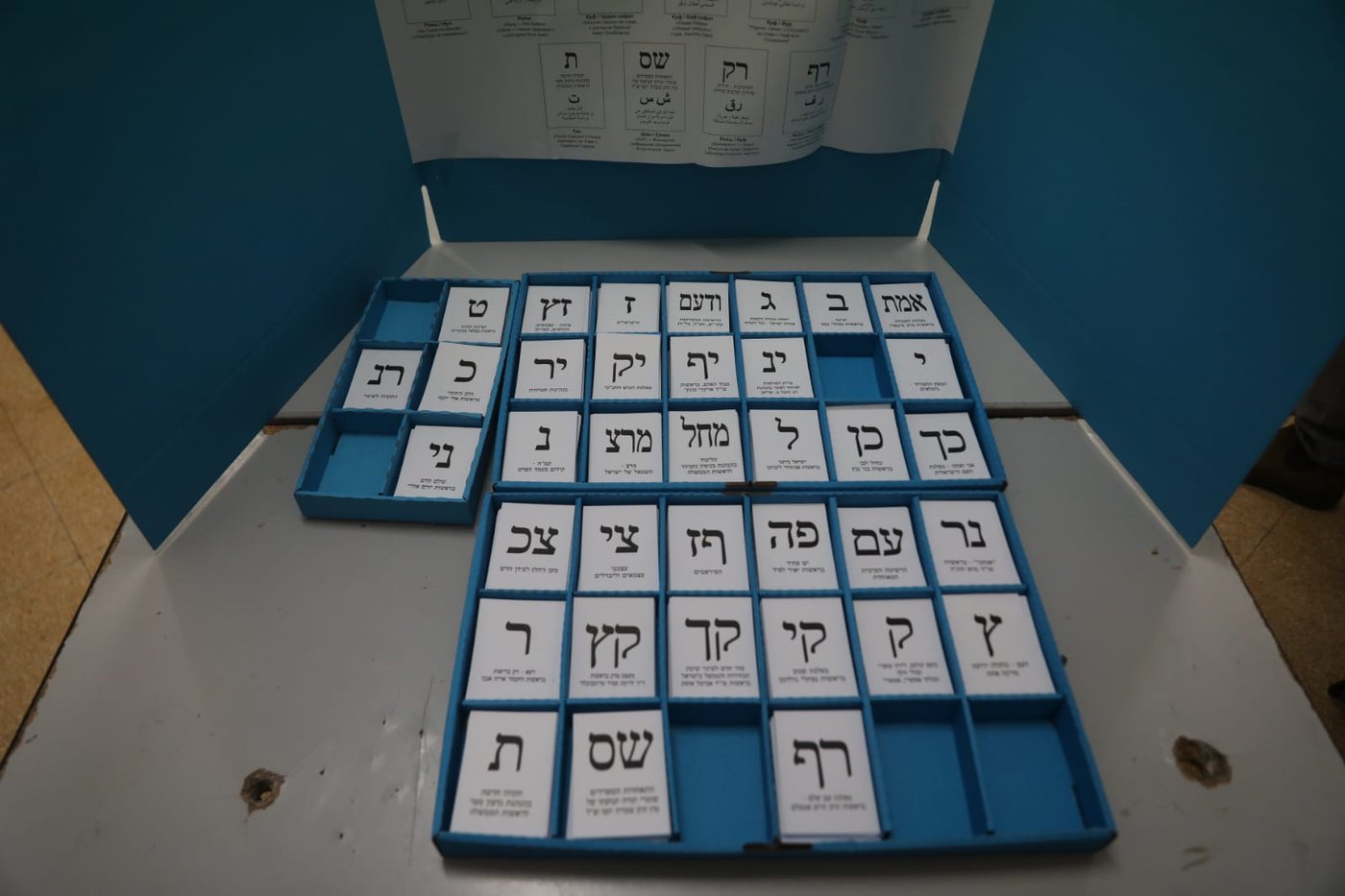 רגע לפני: כך נראית ההתארגנות בקלפי; צפו