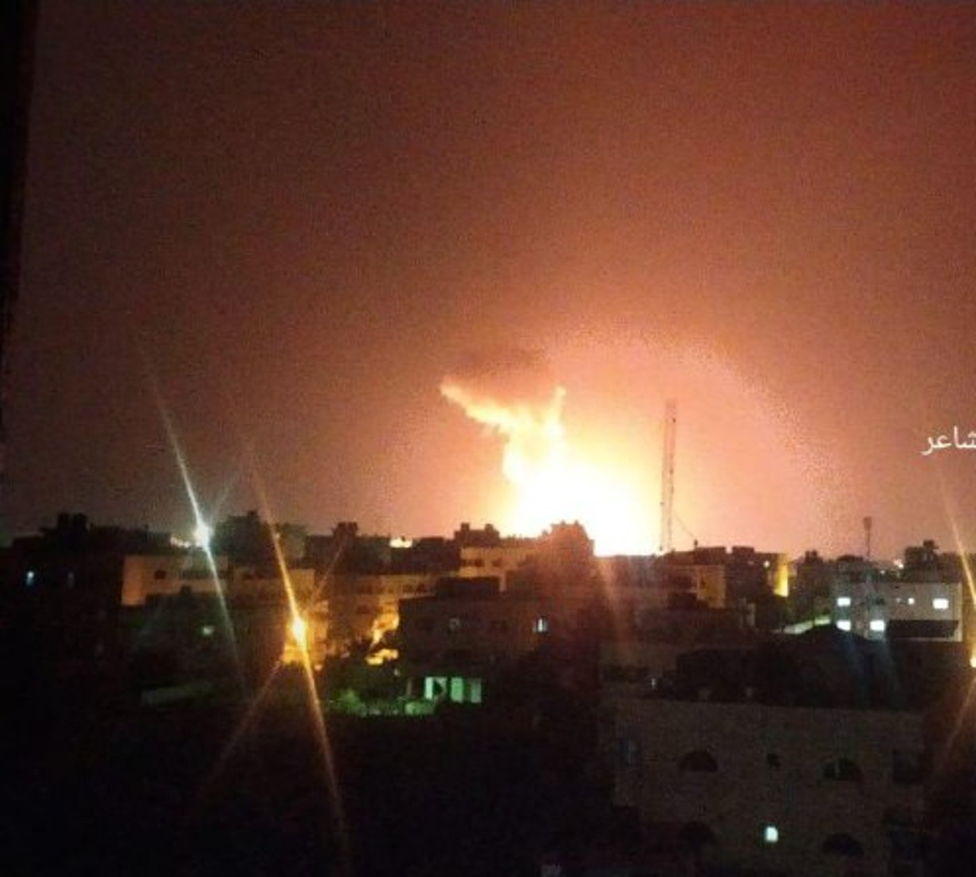 בתגובה לשיגור הרקטה: ישראל תקפה בעזה
