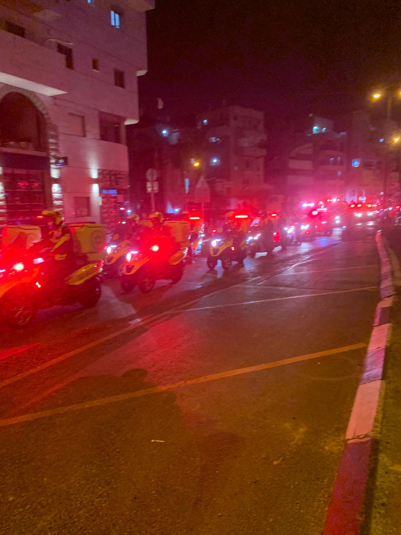 ‏מסע ההצדעה של אופנועי ההצלה לזכרו