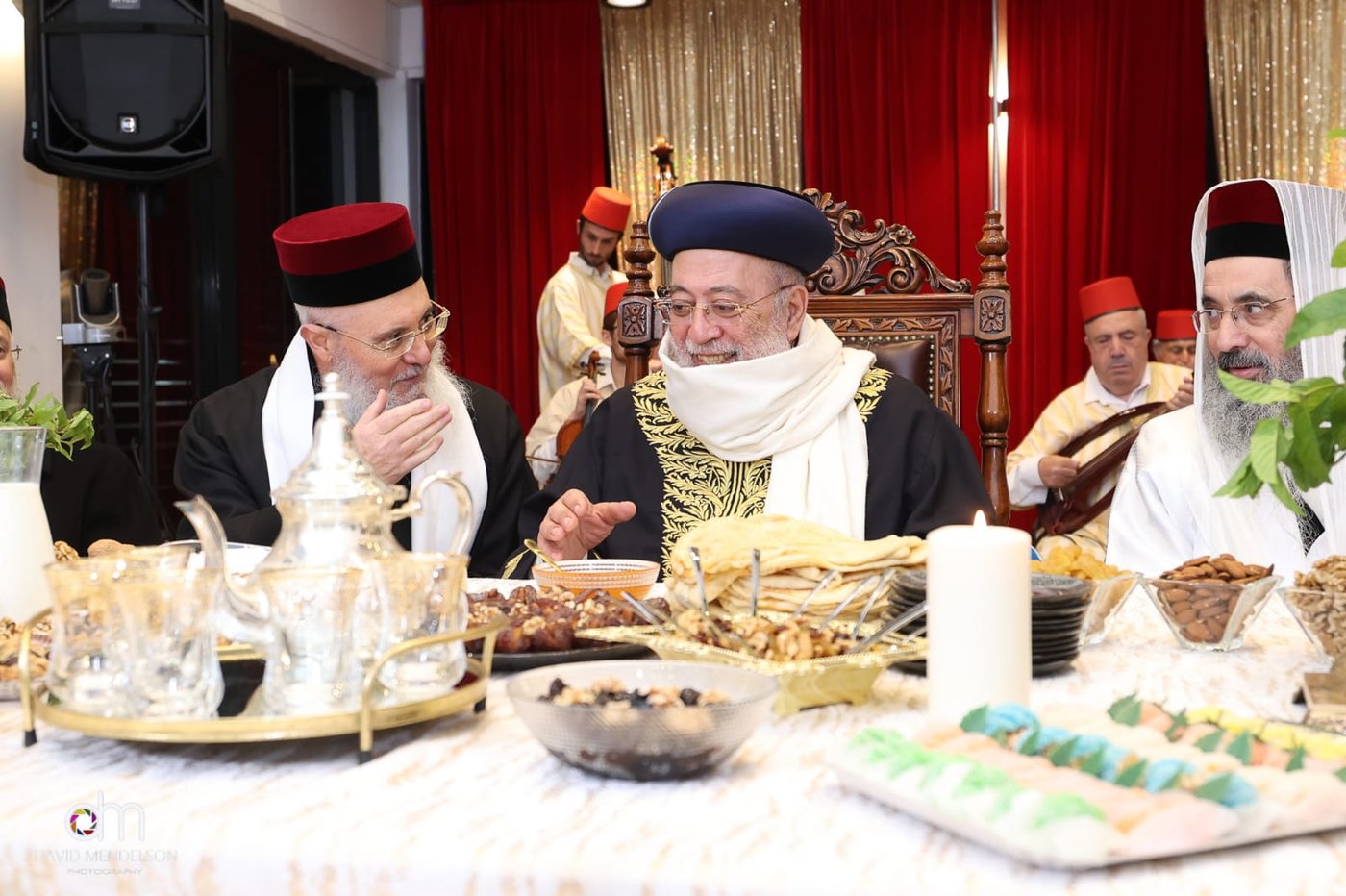 המימונה של הראשון לציון הגר"ש עמאר. צפו