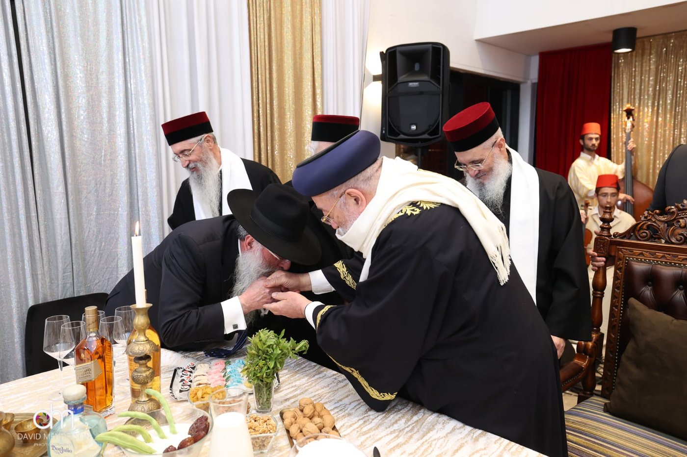 המימונה של הראשון לציון הגר"ש עמאר. צפו