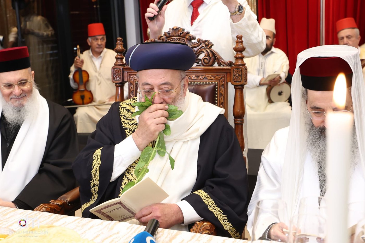 המימונה של הראשון לציון הגר"ש עמאר. צפו