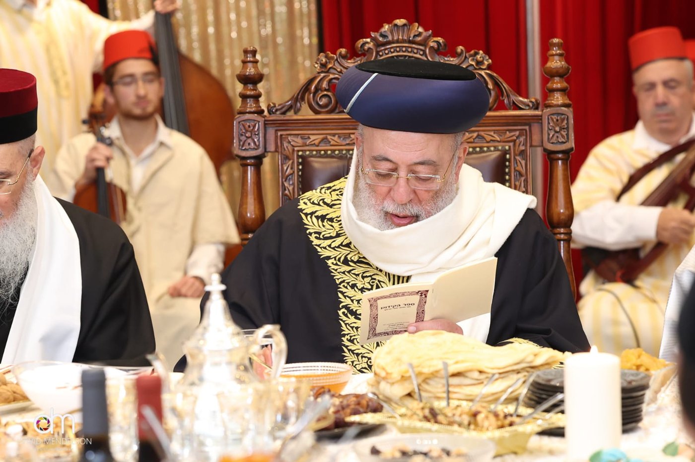 המימונה של הראשון לציון הגר"ש עמאר. צפו
