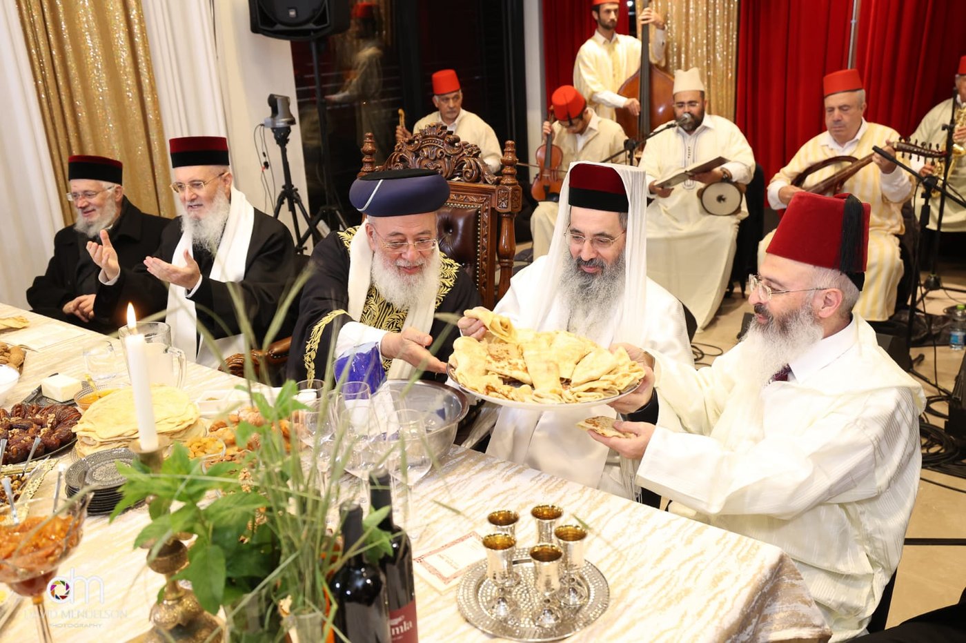 המימונה של הראשון לציון הגר"ש עמאר. צפו