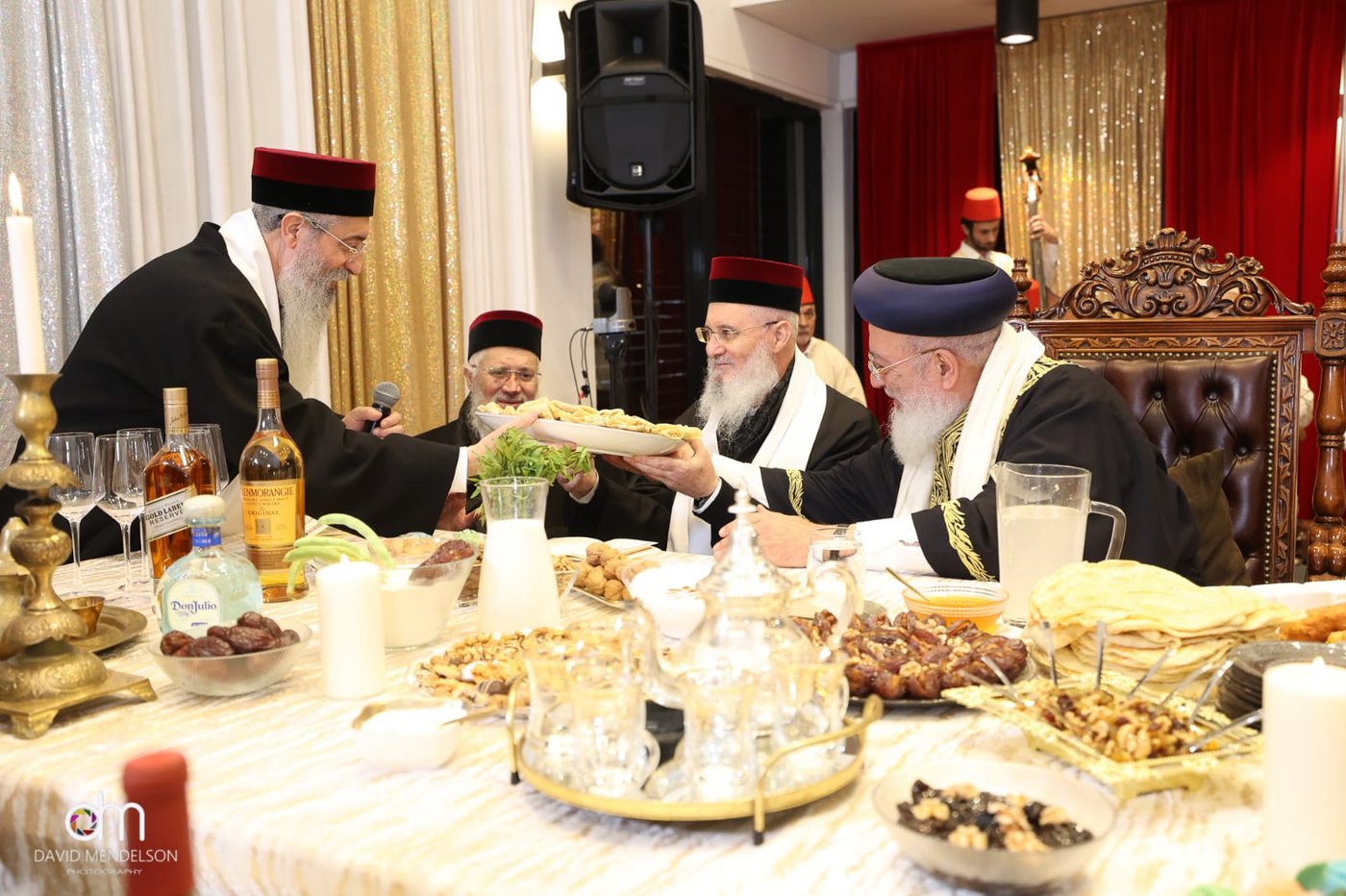 המימונה של הראשון לציון הגר"ש עמאר. צפו