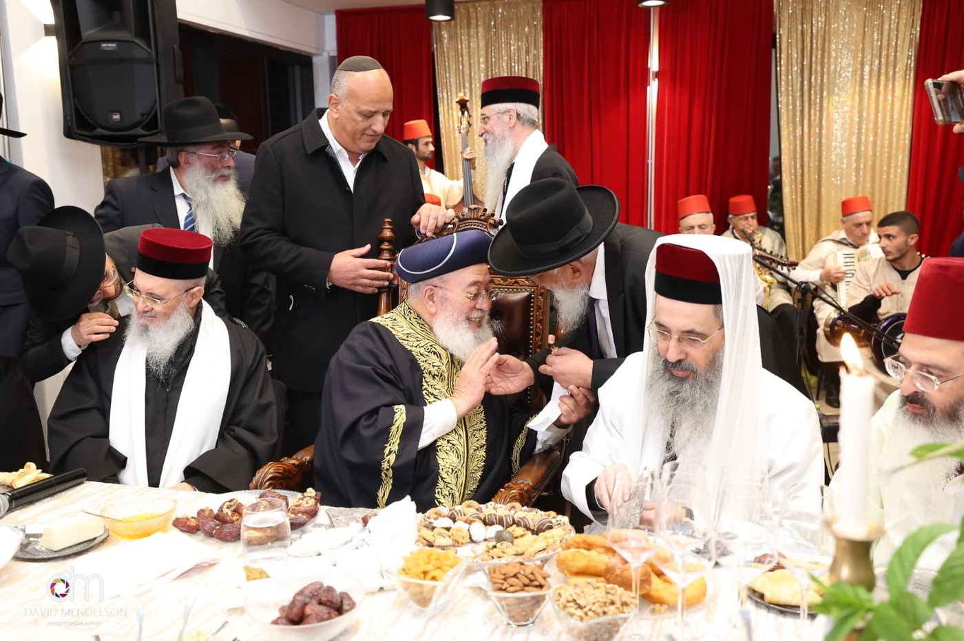 המימונה של הראשון לציון הגר"ש עמאר. צפו