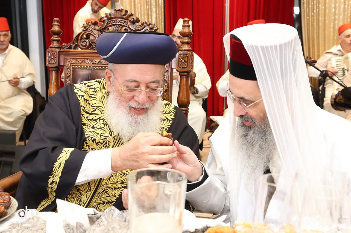 המימונה של הראשון לציון הגר"ש עמאר. צפו