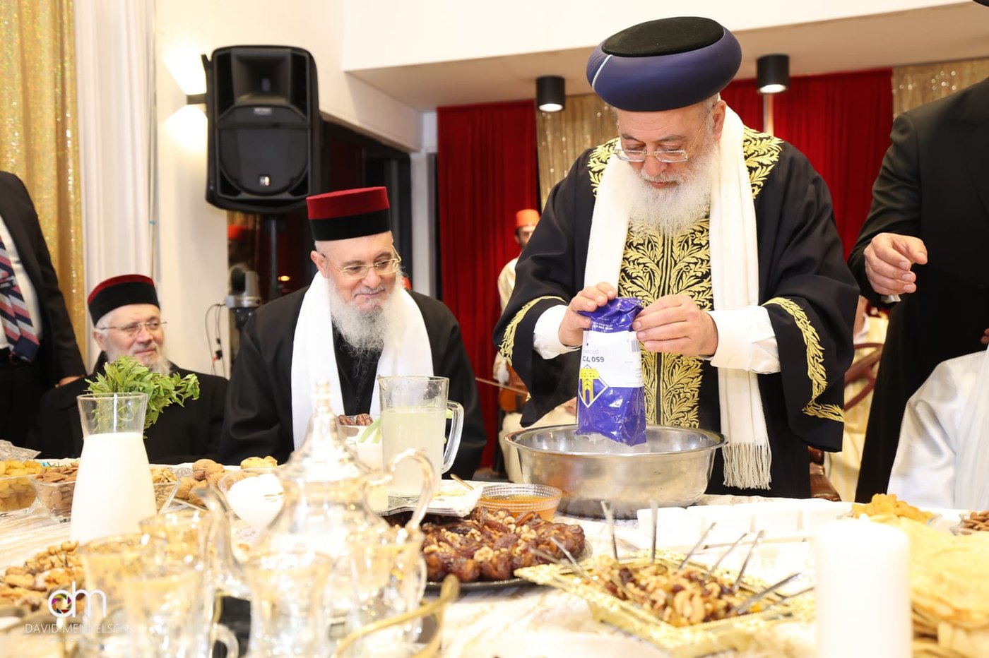 המימונה של הראשון לציון הגר"ש עמאר. צפו