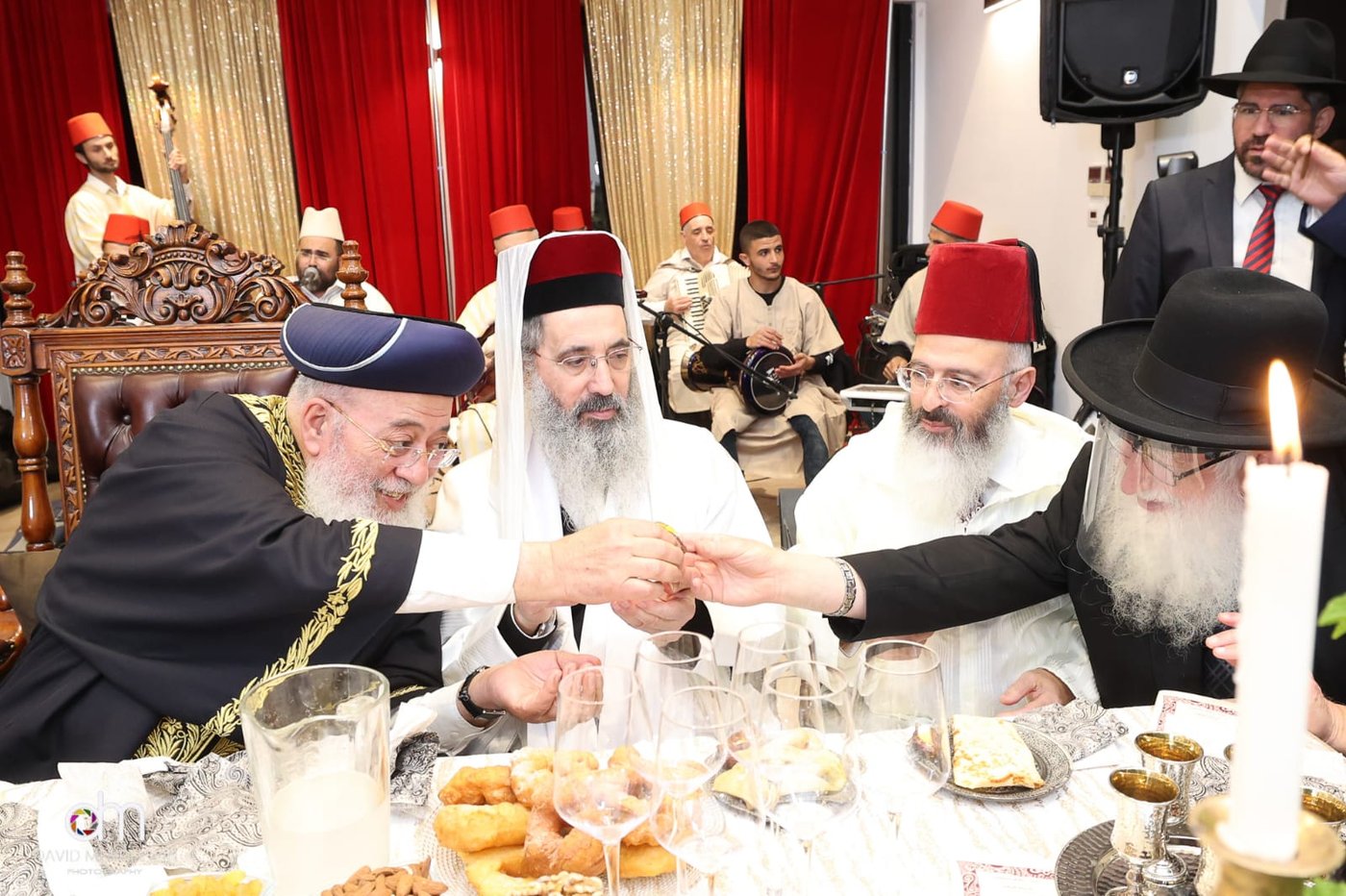 המימונה של הראשון לציון הגר"ש עמאר. צפו